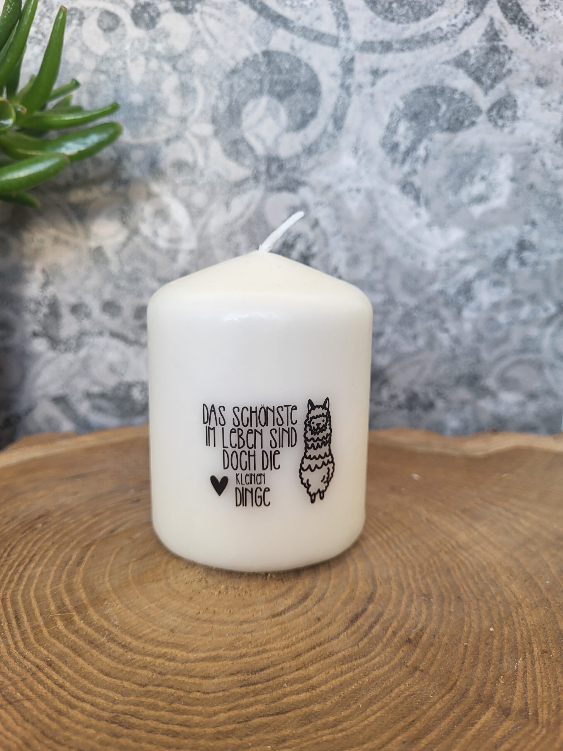 Kerze Kleine Dinge, EUR 4,-