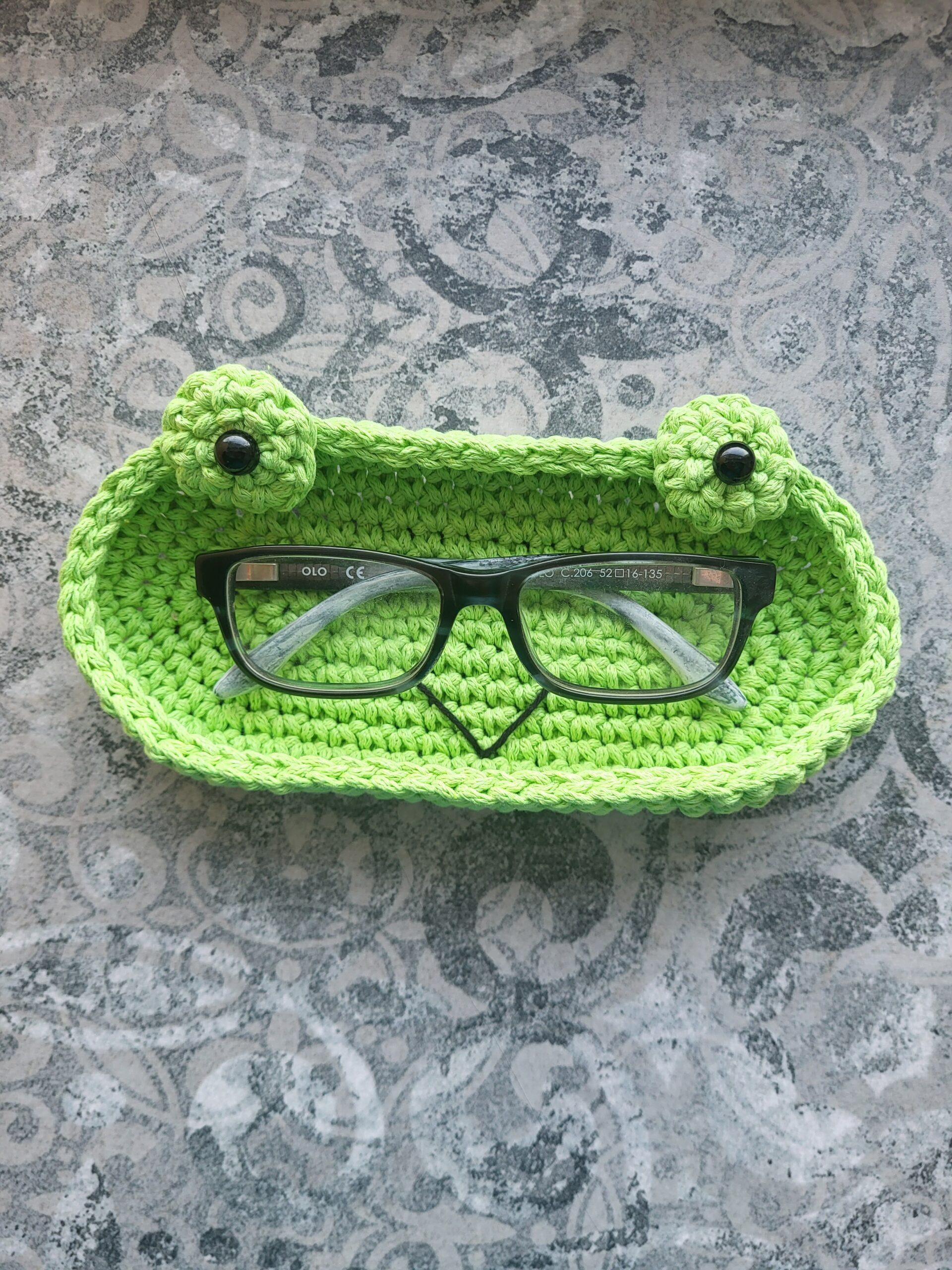 Brillenhalter Frosch